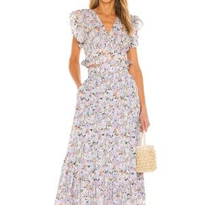 Free People Pretty Daze Skirt and Crop Top Set